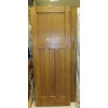 Seven various interior doors and handles