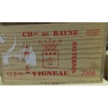 Chateau de Rayne Vigneau Sauternes, .