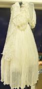 An Emanuel Special wedding dress in the Edwardian manner, including underskirt,