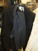 An RAF Mess Dress, together with a black gentleman's riding jacket, a "Superbowl 32" bomber jacket,