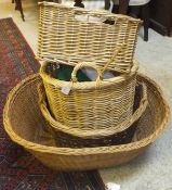 A collection of assorted baskets