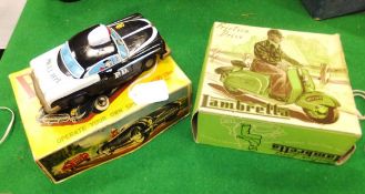 A Clifford Series Empire Made Racing Sports Car, electrically operated, remote controlled (boxed),