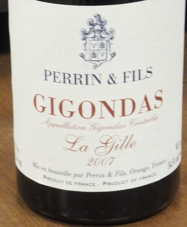 Perrin & Fils La Gille Gigondas, .