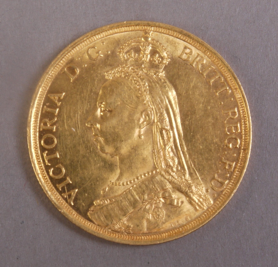 A VICTORIA JUBILEE HEAD DOUBLE SOVEREIGN - Image 2 of 2