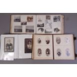 AN EDWARD VII PHOTOGRAPH ALBUM, containi