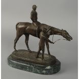 JOHN WILLIS GOOD (1845-1879), A BRONZE G