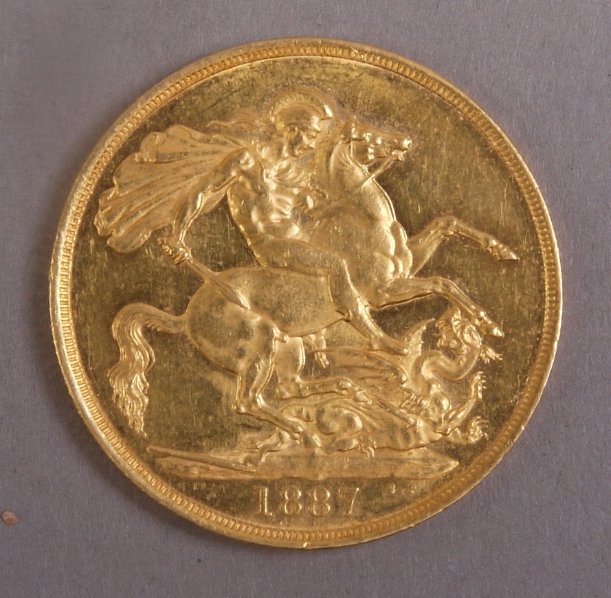 A VICTORIA JUBILEE HEAD DOUBLE SOVEREIGN