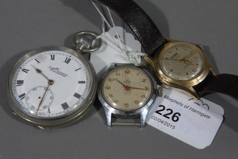 A gentleman's automatic wristwatch by Pi