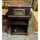 A vintage collection gramophone with rad