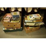 Four boxes of mixed general literature t