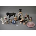 Royal Doulton figures and animals includ