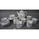 A Royal Doulton Minerva tea set