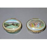 Two Halcyon Days snuff boxes, Glen Eagle