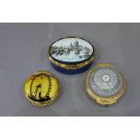 Three Halcyon Days snuff boxes, Old Wate