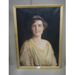 Maud Hall-Neale, portrait of a lady, bus