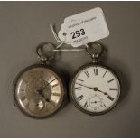 A mid 19th century pocket watch by Walth