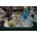 Assorted 19th century and later glasswar