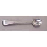 A GEORGE III SILVER BASTING SPOON, London 1806, by Thomas Wallis London,