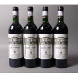 Château Léoville Barton 1985 CB, 2ème Cru Classé S Julien, 4 bottles,