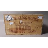 Château Troplong Mondot 1986 CB, Grand Cu Classé St Emilion, 12 bottles owc,