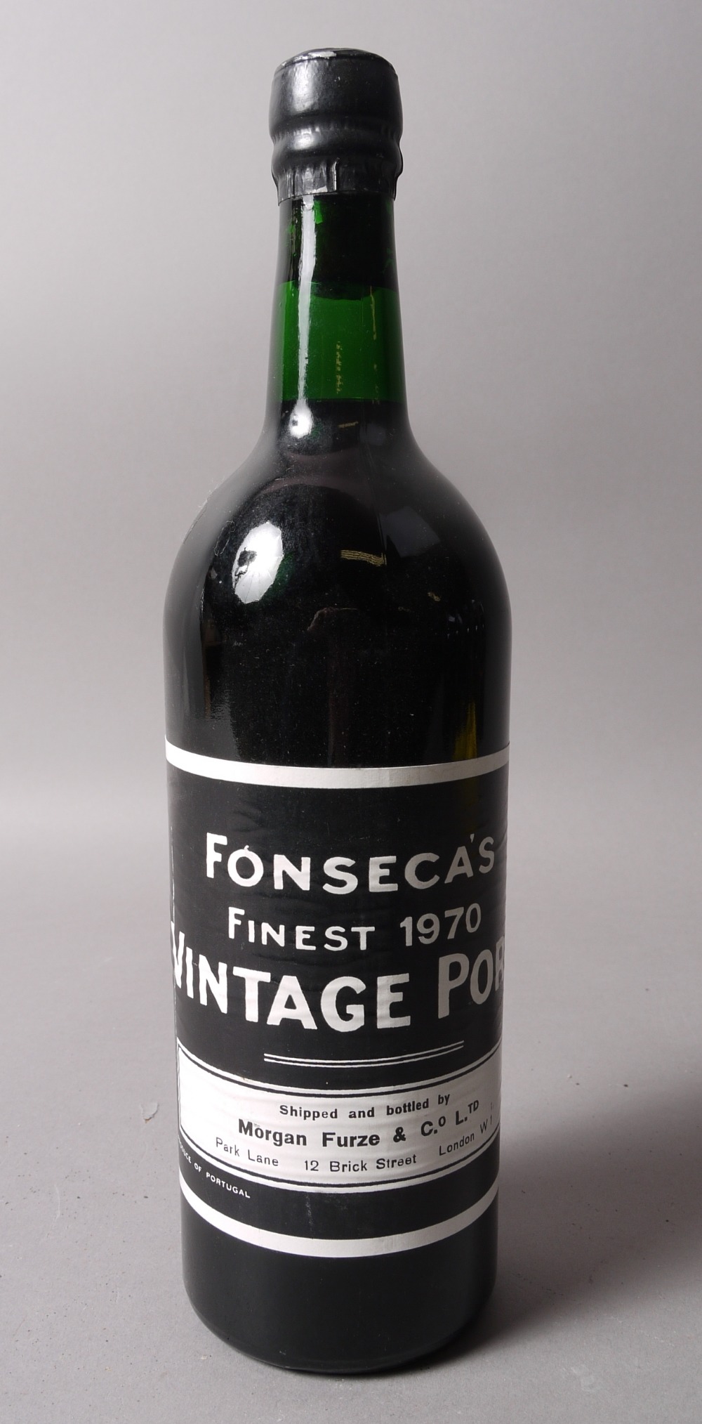 Fonseca's 1970 Vintage Port, UK bottled, Morgan Furze & Co.