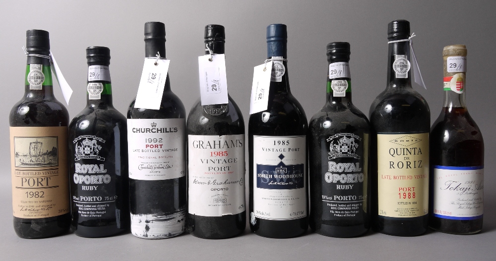 Graham's 1985 Vintage Port, 1 bottle; Smith Woodhouse 1985 Vintage Port,