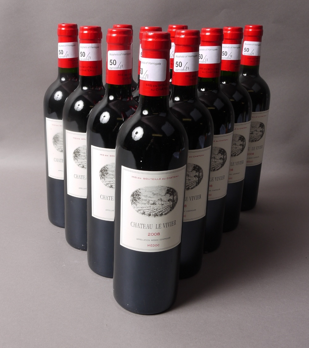 Château Le Vivier 2008 CB, Médoc,