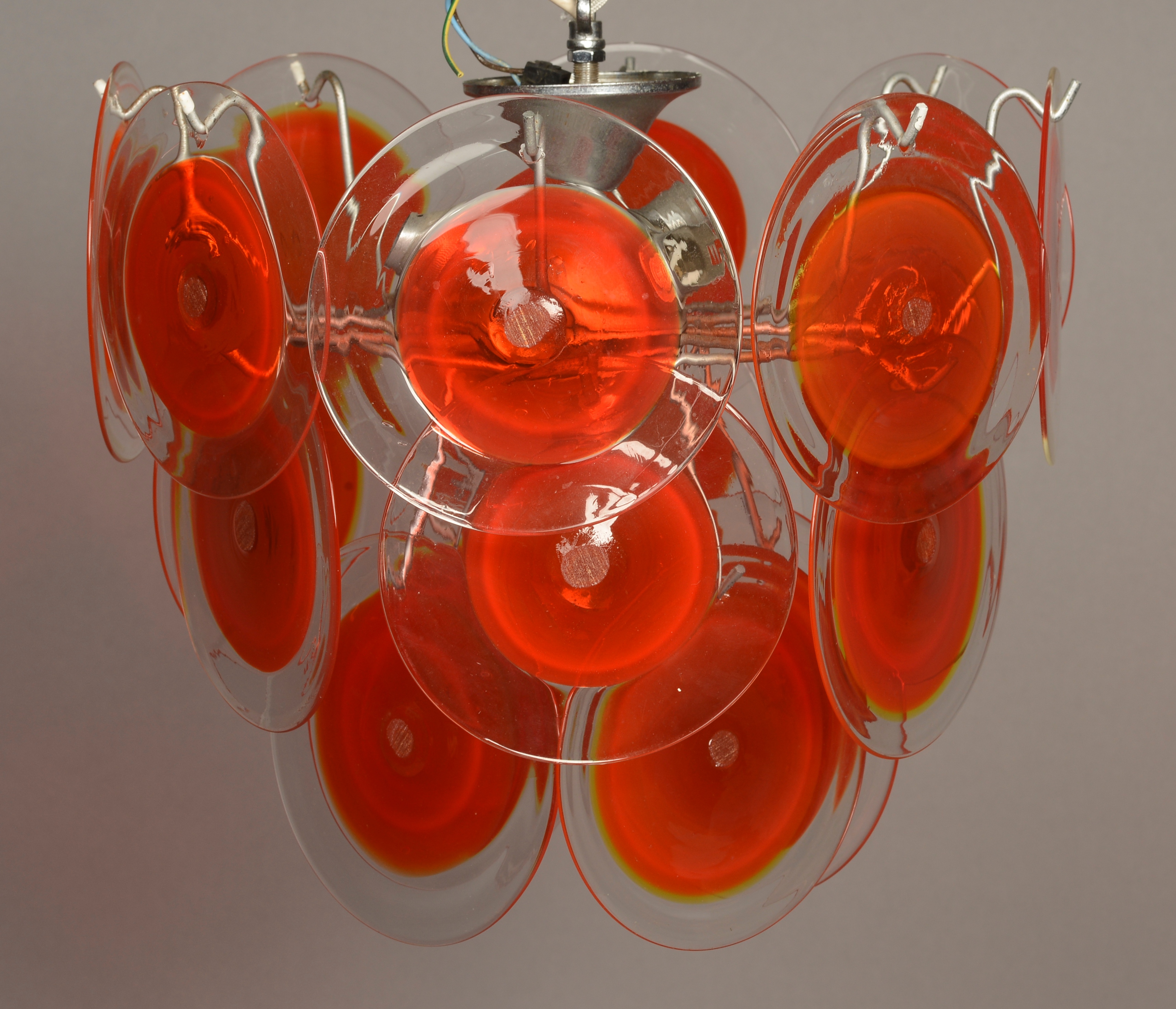 A VISTOSI LIGHT FITTING, 1960s,