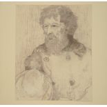 ARR RUDOLF HELMUT SAUTER (German/British 1895-1977), Augustus John, portrait, half length, bearded,