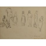 ARR PHILIP NAVIASKY (1894-1983), Study of seven working men and women,