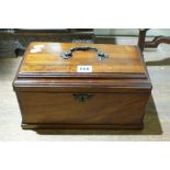 A 19th Century Mahogany Tea Caddy