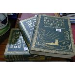 Four Volumes Of Hutchinson’s Britain Beautiful, Edited By Walter Hutchinson