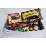 A Mixed Quantity Of Die Cast Metal Toy Vehicles