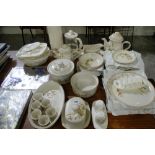 A Large Quantity Of Discontinued Harvest Pattern Kitchen Ware