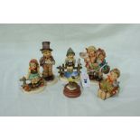 Six Various M J Hummel Figures (AF)