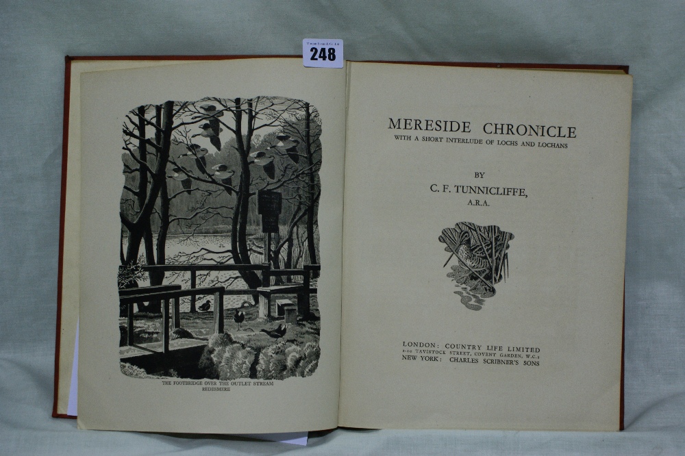 A 1948 First Edition Copy Of Mereside Chronicle By C F Tunnicliffe