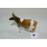 A Beswick Model Ayreshire Cow Champion Ickham Bessie, Model 1350 Gloss Finish