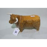 A Beswick Model Highland Bull