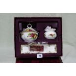 A Boxed Royal Albert Old Country Roses Pattern Ladies Gift Set