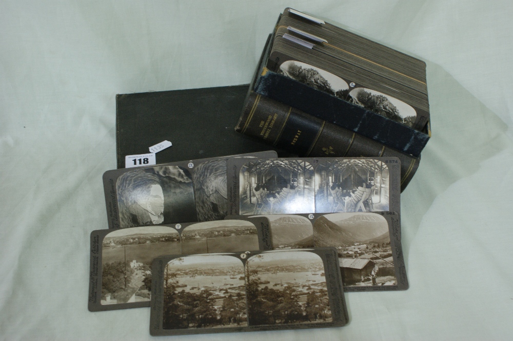 A Parcel Of Approximately 89 Stereoscope Cards Depicting Views Of Norway, Scotland, Ireland And