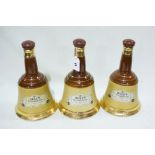 Three Bells Whisky Wade Pottery Decanters