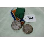 A First World War, War Medal Together With A Royal Naval Reserve Long Service And Good Conduct