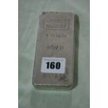 A 1 Kilo Solid Silver Ingot