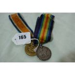 A First World War Victory Medal And War Medal Awarded To 4122 Private R Griffiths, Royal Welsh