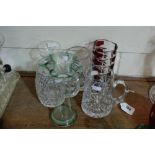 A Selection Of Mixed Glass Ware (6)