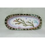 A Late 19th Century Wedgwood Majolica Fish Platter, Moulded And Glazed With Various Coral And
