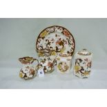 Five Masons Ironstone Brown Velvet Pattern Pieces