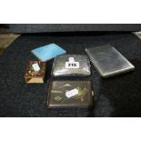 A Collection Of Silver And Other Cigarette Cases And Compacts