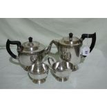 A Four Piece Tea Service