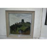 Gerrard, Oil On Board, Anglesey View Titled "Felin Bryn Teg" Signed